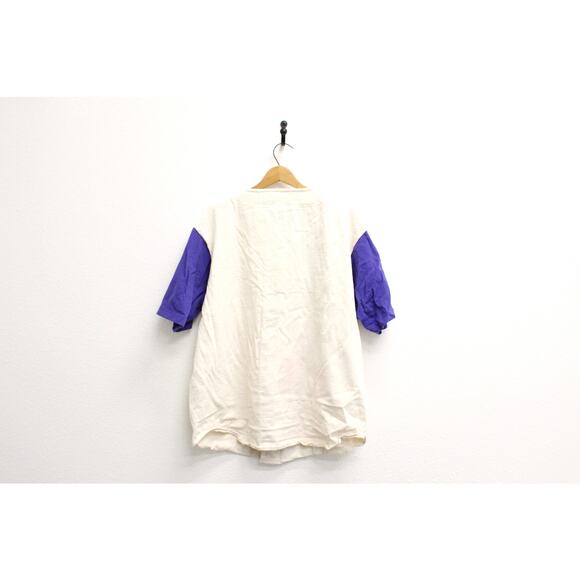 Vintage Crown Royal Whiskey Baseball Jersey T Shirt XL - Picture 5 of 8